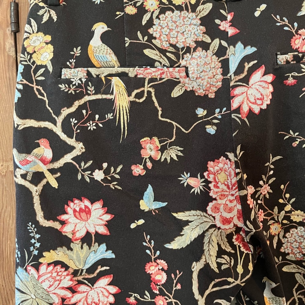 Floral Patterned Pants - Picture 8 of 8